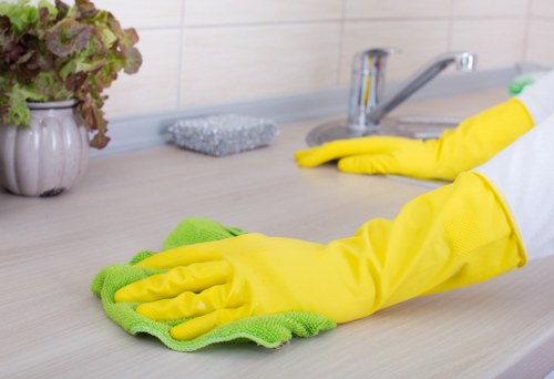 Deep cleaning shelves and trays during oven cleaning in TW7
