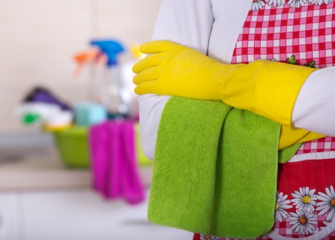 Professional cleaning of a reception and meeting space in TW7